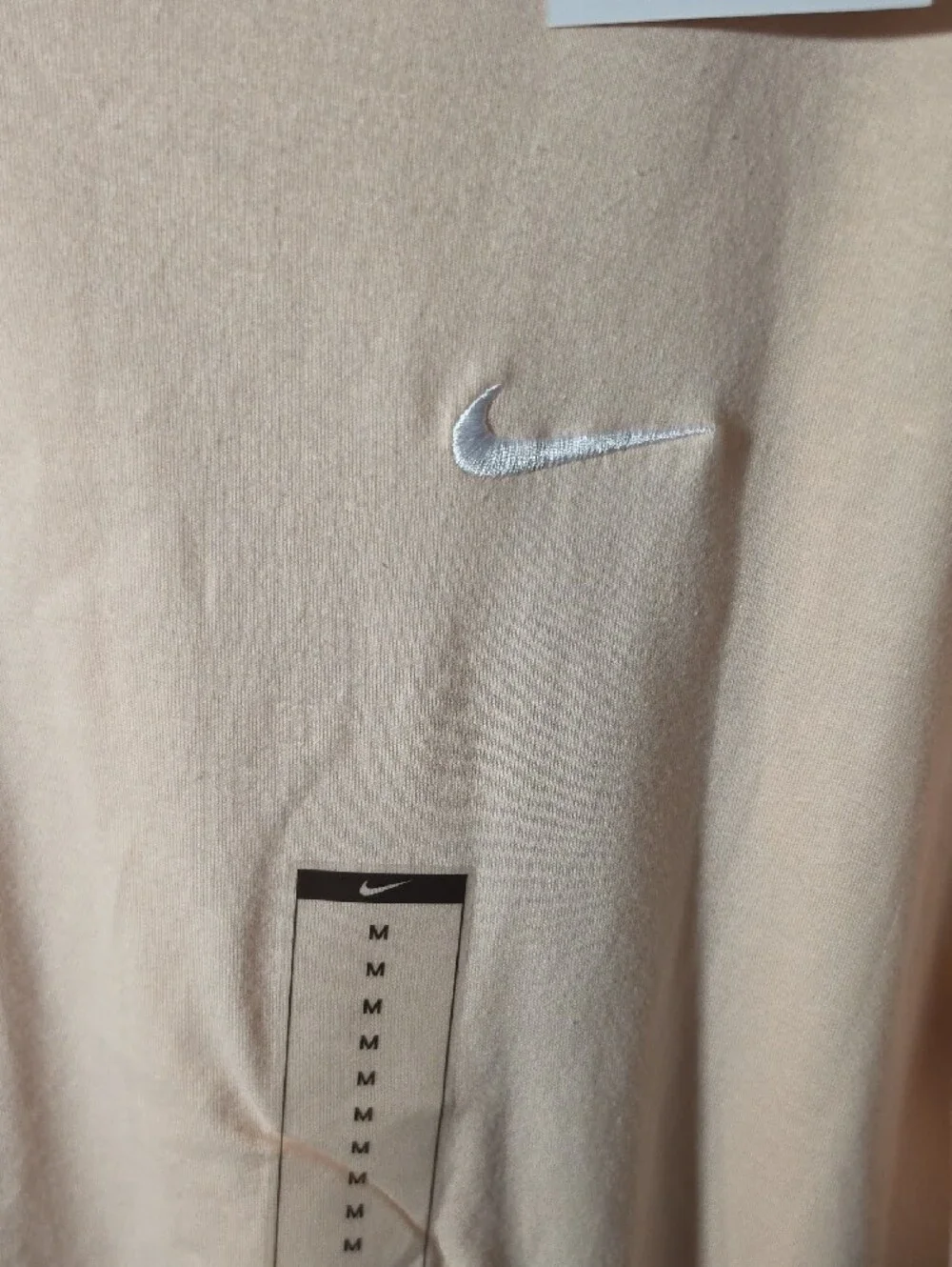 Nike Men’s Light Peach Short Sleeve Crewneck T-Shirt
